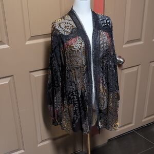 Gimmicks The Buckle Burnout Velvet Jacket